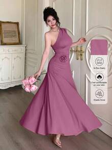 Women Midi Dresses - Bold Plum - View 4