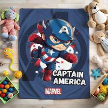 Marvel 1pc Retro Cartoon Style Throw Blanket,Cartoon Character Printed Blanket,Spider-Man Print Blanket,All-Season Universal Nap Blanket,Character Home Decor Blanket,Modern Fashion Gift Suitable For Home Bedroom Bed Sofa Office Lunch Break Cover Picnic Blanket - Nhiều màu - Xem 1