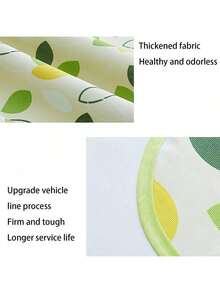1pc Large Thick Sandproof Waterproof Mat, Picnic Blanket, Outdoor Waterproof Foldable Picnic Mat, Portable Camping Picnic Mat, Suitable For Family, Friends - Green Flying Leaf - View 5