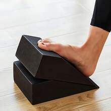 2pcs Yoga Slant Blocks, Suitable For Gym Squat Posture Correction Training/Yoga Balance Pose Auxiliary Practice/Post-Workout Muscle Recovery Stretching, Squat Weightlifting Calf Stretching Slant Board - Multicolor - View 10