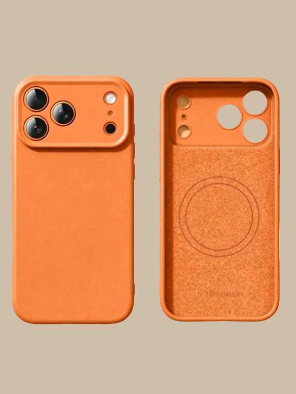 Ốp lưng điện thoại từ tính bằng silicon lỏng cao cấp dành cho iPhone 17 Pro Max, 17 Pro, 17 Air, 17, 16 Plus, 15, 14, 13, 12 Pro Max, 11, hỗ trợ sạc không dây, cảm ứng mượt mà.