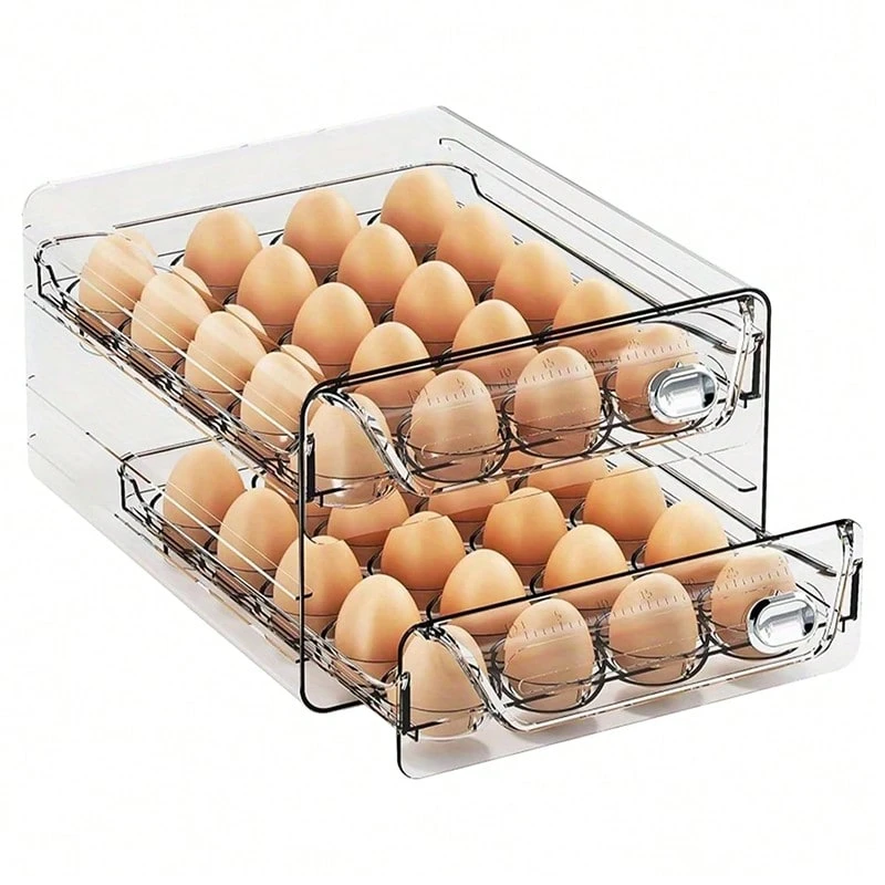 Egg Trays & Baskets - Clear - View 1