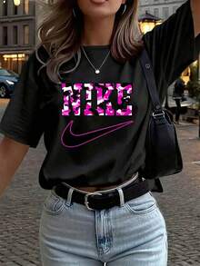 Women T-Shirts - Black - View 1