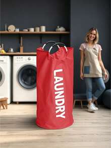 Extra Large Foldable Laundry Basket With Sturdy Aluminum Alloy Frame And Stable Leg Support, Fabric Laundry Hamper With Handles, Portable And Collapsible Design For Easy Storage, Suitable For Home, Dorm, Bathroom, Laundry Room, Large Families And Apartments, Waterproof Laundry Bag, Clothes Storage Organizer Bag, Travel Essential - Multicolor - View 7