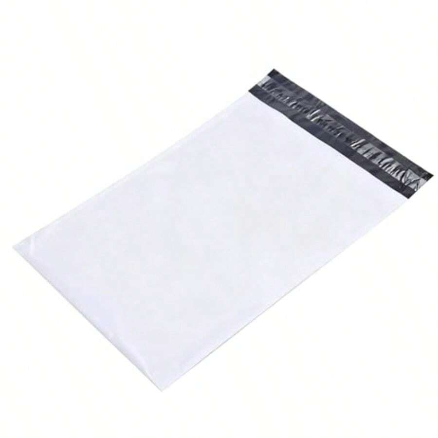 14.5"X19" Poly Mailers White Shipping And Envelope Bags Pack Of 5 - White - 查看 1