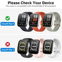 3Pcs Screen Protector & Protective Case For Bip 6, Soft TPU Electroplated Edge Full Coverage Anti-Scratch Watch Cover - Black/Transparent/Silver - View 4
