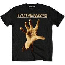 OFFICIAL NEW System Of A Down Hand T-Shirt - Black - View 5