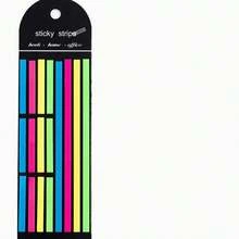 PET Extremely Thin And Elongated Solid-Color Sticky Notes, The Macaron Series For Students To Mark Key Points, Multiple Times Use Fluorescent Index Stickers, Colorful Semi-Transparent Stickers For Marking Key Points With Notations. - A - View 6