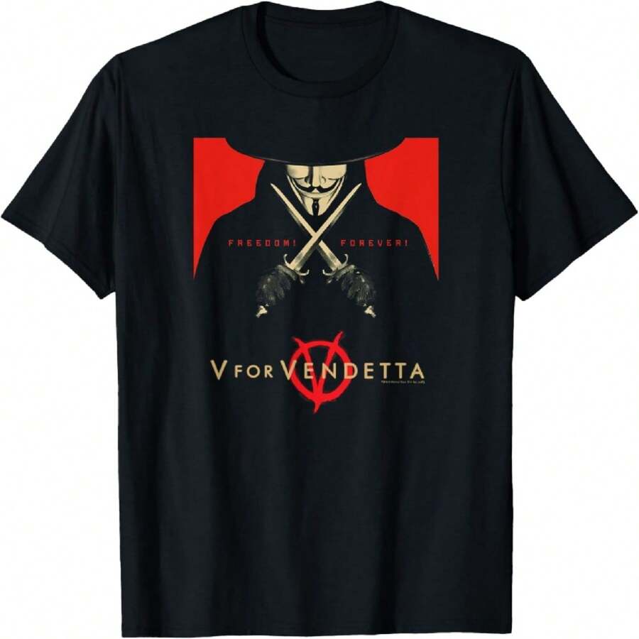 Freedom Forever T-Shirt - Negro - Ver 1