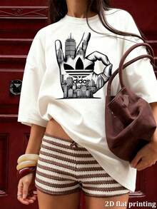 Women T-Shirts - White - View 5