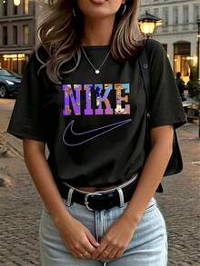 Women T-Shirts - Black - View 4