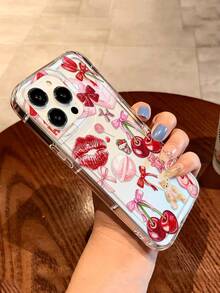 Ốp lưng điện thoại in hình gấu bông môi đỏ và trái tim anh đào, tương thích với iPhone 13/15/16/17pro/17/14/17/15pro/15 Plus/15 Promax/7plus/8plus/X/Xs Max/Xr/11pro/12pro/13pro/14pro/12mini/13mini/11promax/12promax/13promax/14promax/14plus/17pro Max/17Air/6/6s Plus/7/8/16Pro/16plus/16promax/Se2/17promax & Tương thích với Samsung Galaxy/A54/A14/A12/A13/A15/A32/A33/A24/A52S/S20/S21/S22/S23/S24/S23Plus/S24ultra/S25/A15/A33/A23/A07/A17/S26/A56/A57 - Nhiều màu - Xem 3