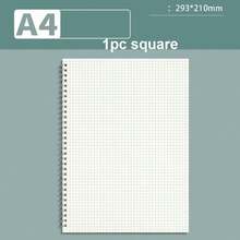 促销学校用品PP透明封面笔记本空白记事本方形A4 A5 B5 A6线圈笔记本横格空白笔记本纸质笔记本学生用线圈笔记本 - 透明封面筆記本 - 查看 18