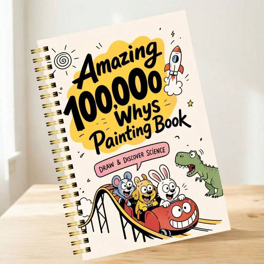 Sách Vẽ 100.000 Câu Hỏi | Sách Vẽ Đặt Câu Hỏi | Kiến Thức Vui Nhộn + Vẽ Sáng Tạo | Học trong khi vẽ, dễ dàng tiếp thu kiến thức | Cải thiện sự tập trung và trí tưởng tượng | Giáo dục tương tác thiết yếu - Mảnh duy nhất - Xem 1