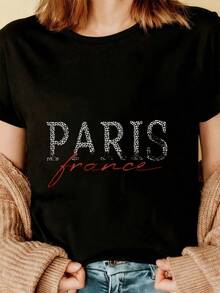 Women T-Shirts - Black - View 3