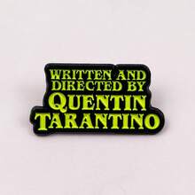 Broche de aleación inglesa amarilla, colgante decorativo versátil para bolsos, insignia de solapa minimalista de moda, accesorio de vestir elegante - Multicolor - Ver 2