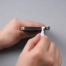 1 pieza Kit de limpieza electrónico multifuncional 5 en 1 - Adecuado para AirPods, teléfonos, cámaras, teclados y portátiles - Caja de almacenamiento portátil con pin de tarjeta SIM - Multicolor - Ver 9