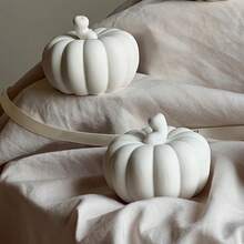 Cetakan Desain 3D untuk , Cetakan Silikon, Kerajinan Resin dan Kotak Penyimpanan, Mudah Dilepas dan Dapat Digunakan Kembali, Cetakan Hadiah Halloween, Thanksgiving, Natal, Proyek DIY, Dekorasi Liburan, Pengecoran Plaster Tahan Lama, Dekorasi Liburan, Bahan Fleksibel, Dekorasi Rumah - Cetakan labu - View 6