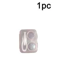 1/2/Pcs Retro Chic Candy-Colored Mini Contact Lens Case Colorful Contact Lens Case Kit With Mirror Compact, Portable Soak Storage Kit Eye Contacts For Eyes Colored,Holiday Essentials,Travel Essentials,Cheap,Festival Essentials,Essentials - Multicolor - View 12