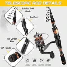 Rod & Reel Combos - 2-pack Complete Kit With Carrying Case - View 4