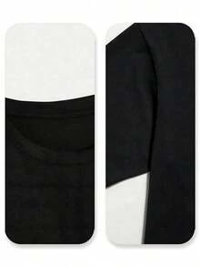 Women's Casual Graphic Print T-Shirt, Made Of Soft Cotton, Round Neck, Relaxed Fit, Comfortable And Casual. - 黑色 - 查看 3