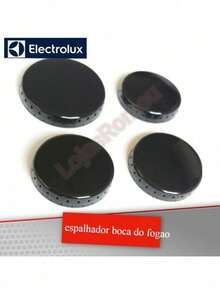 Kit 2 Espalhadores Gr + 2 Pq Fogao Electrolux Chef 52sb - Multicolorido - Visão 3