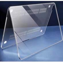 Air 13"/15" (M4/M3/M2, 2023-2025) Hard Shell Case, Ultra-Thin Design, 100% Color Matched, Transparent - Transparent - View 13