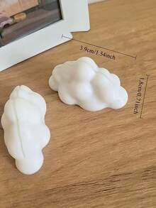 1/5pcs Cute Cloud-Shaped Photo Frame Stands,Photo Display,Plastic Picture Frame For Rooms, Office, Cute Desk Organizer Suitable For Photos, Cards, Post-Its - Multicolor - View 7