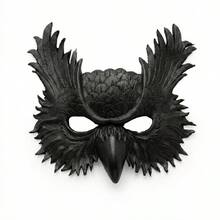 1pc Owl Mask For Holiday Party, Carnival Party Animal Mask Costume Prop - Multicolor - View 5