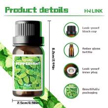 HWLINK Minyak Esensial Peppermint 10ml, Minyak Esensial Tanaman, Pewangi Alami, Minyak untuk Diffuser/Pelembap Udara, Pembuatan Lilin, Aroma Pendingin, Hadiah Liburan - Permen - View 3