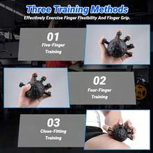 1pc Finger Grip Strengthener, Hand Strength Trainer Designed To Exercise Muscles, Enhance Forearm Strength, And Improve Flexibility And Explosive Power. Suitable For Guitarists And Climbers, Can Enhance Grip Strength And Provide Grip Training. - Multicolor - View 10