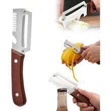 Vegetable Peeler, 2026 Upgraded Version Multifunctional Stainless Steel Peeler, Kitchen Vegetable Peeler, Kitchen Gadget, Can Be Used For Peeling Fruits, Pumpkins, Potatoes, Carrots, And Other Vegetables (2-Pack) - 1pcs - 查看 2