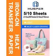 Printable Heat Transfer Paper For Fabric, Heat Transfer Paper, Washable And Durable, Long-Lasting Transfer Without Cracking, Perfect For Custom T-Shirts, Uniforms, Gifts, Etc. - A4 - View 2