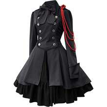 Stage Dance Wear - Women's Dress With Bow and Ruffles [blue] - View 11