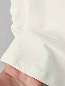 Camiseta de mujer con estampado de fresa, cintura fruncida, dulce y de moda, adecuada para uso al aire de vacaciones en verano - Blanco - Ver 4