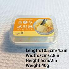 1個/2個/6個 - 2026新款迷你盒裝冰淇淋蛋糕（含6款綜合禮盒組）PU慢回彈玩具 不透明甜點盒 適合學生與上班族，慕斯蛋糕、三明治、芋泥、貝殼蛋糕捲（長途運輸可能輕微受損，盒子與捏捏玩具可輕鬆分離）聖誕禮物、禮盒組 - 男孩女孩通用 - 互動社交必備 - 家庭 - 熱銷款 - 男友/女友禮物 - 生日禮物 - 派對 - 男女通用 - 完美禮物 - 彩色 - 查看 16