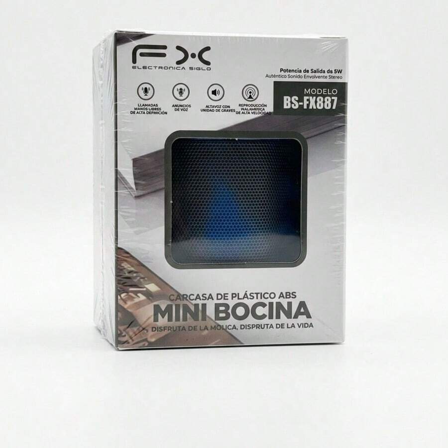 • Portable Wireless Speaker With High Definition Bass - Blue - View 1
