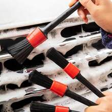 6pcs/Set Complete Car Truck Detail Brush Set - Premium Car Wash Kit With Wheel, Interior, Dashboard And Vent Brushes For Thorough Cleaning - Sets - View 7