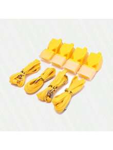 4pcs/Set Referee Whistles With Teeth Protection For Basketball, Football, Sports Training - Multicolor - View 9
