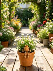 Automatic Ceramic Watering Balls, Automatic Watering Systems, Gardening Supplies, Lazy Waterers. Large Capacity, Narrow Opening Design Extends Watering Time; Suitable For Indoor/Outdoor Potted Plants; A Must-Have For Spring And Summer. - Multiple Styles - View 6