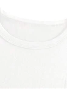 Soft, Breathable, And Lightweight For All-Day Comfort. Solid Color Halloween T-Shirt, Casual Printed Crew Neck Tee, Short-Sleeve Casual Top For Spring And Summer, Women's Clothing. Classic Crew Neck With A Relaxed Fit That Flatters All Body Shapes And Is Easy To Pair With Jeans, Shorts, And Leggings. - 白色 - 查看 5