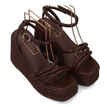 shoes&blues.es Women Platforms & Wedge Sandals - màu nâu - Xem 6