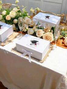 Caja de regalo con cinta magnética personalizada, Caja de invitación personalizada para dama de honor, Caja de regalo para la novia, Caja "¿Serás mi dama de honor?", Caja de regalo de boda - Multicolor - Ver 2