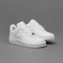 Force Classic Unisex Air Sneakers, All White, Low Price, Ships Today - trắng - Xem 2