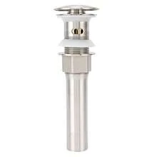 Garosa Desagüe de Fregadero de Acero Inoxidable con Desbordamiento Integrado y Tapón de Filtro Extraíble para Drenaje Debajo del Mostrador en Cocina Doméstica Hogar Uso Diario - como en la imagen - Ver 1
