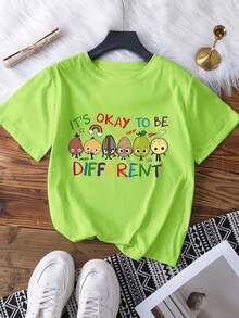 1 Women's T-Shirt With A Fun Print - Short Sleeves, Crew Neck, Loose Fit, Machine Washable, Comfortable For All Seasons, Suitable For Casual Wear. | Loose Fit | Durable Print, Suitable For Various Holiday Gifts, Shipped From A Local Warehouse, 180g 100% Cotton. - 白色 - 查看 9