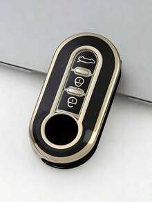 1pc Soft TPU Car Key Fob Cover/Protector Case, Suitable For Fiat 500, Peugeot, Buick, Iveco, Olsen Car Key Remote Control Shell, Anti-Drop, Anti-Dust, Elegant High-End Key Holder, Also Suitable For Women Gifts For Mother, Father, Graduation, And Teacher - one-size - View 17
