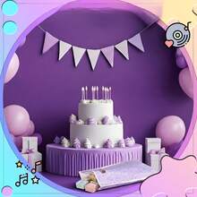 10/30/50pcs KPOP Purple Party Gift Bags,Purple Pink Gift Packing Bags,Suitable For Singer Birthday Party Decor,Gift Bags - View 4