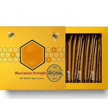 Royal Honey Maximum Strength 12 Sachets (20g Each) With Royal Jelly Natural Energy Support For Daily Vitality Dietary Supplement - 12 gói (mỗi gói 20g) - Xem 5
