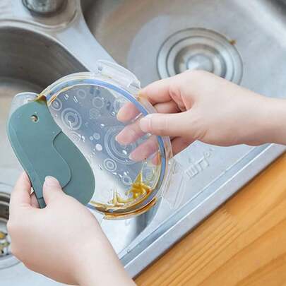 Scraper Oil Board, Penguin Soft Type Household Kitchen Scraper For Oil Stains, Baking, Kitchen Small Tool